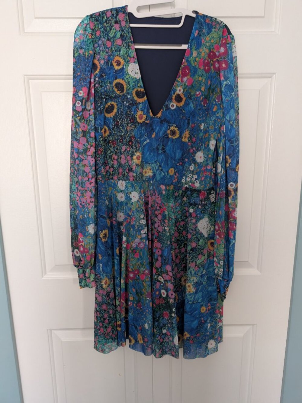 Black Milk floral monet romance dress
